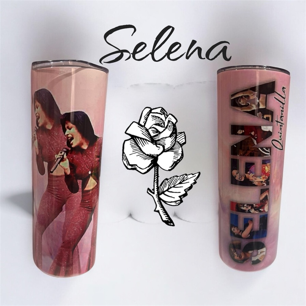 Selena 20 oz Tumbler style 8